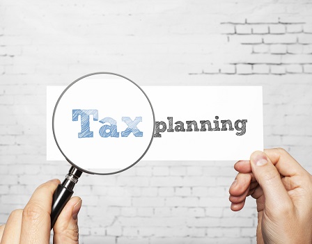 Tax planning concept